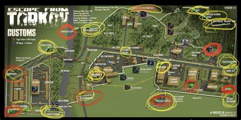V5.1 - Added known scav spawns, recolored text and icons to make them easier to read, added some missing details and loot spawns. ... also thank you for including certain special conditions for some of the extracts, really helps new player like …